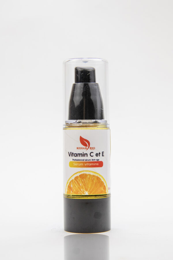 Sérum visage à la Vitamine C et E